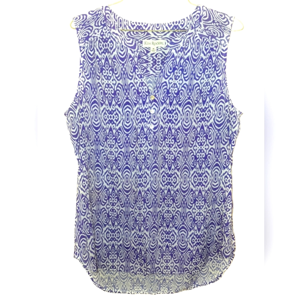 KIM RODGERS PURPLE TOP